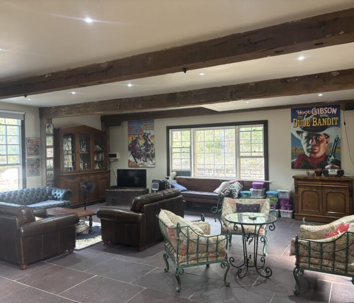 View of downstairs living area