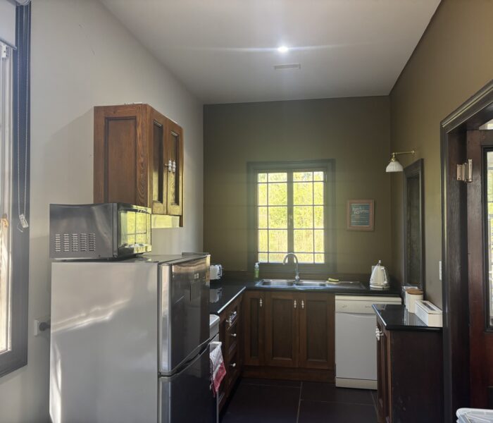 Kitchen area at cottage