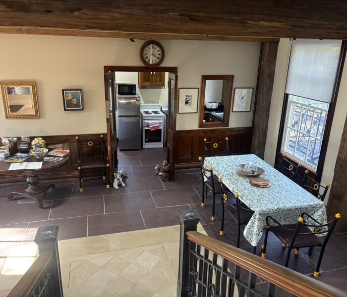 View from the stairs