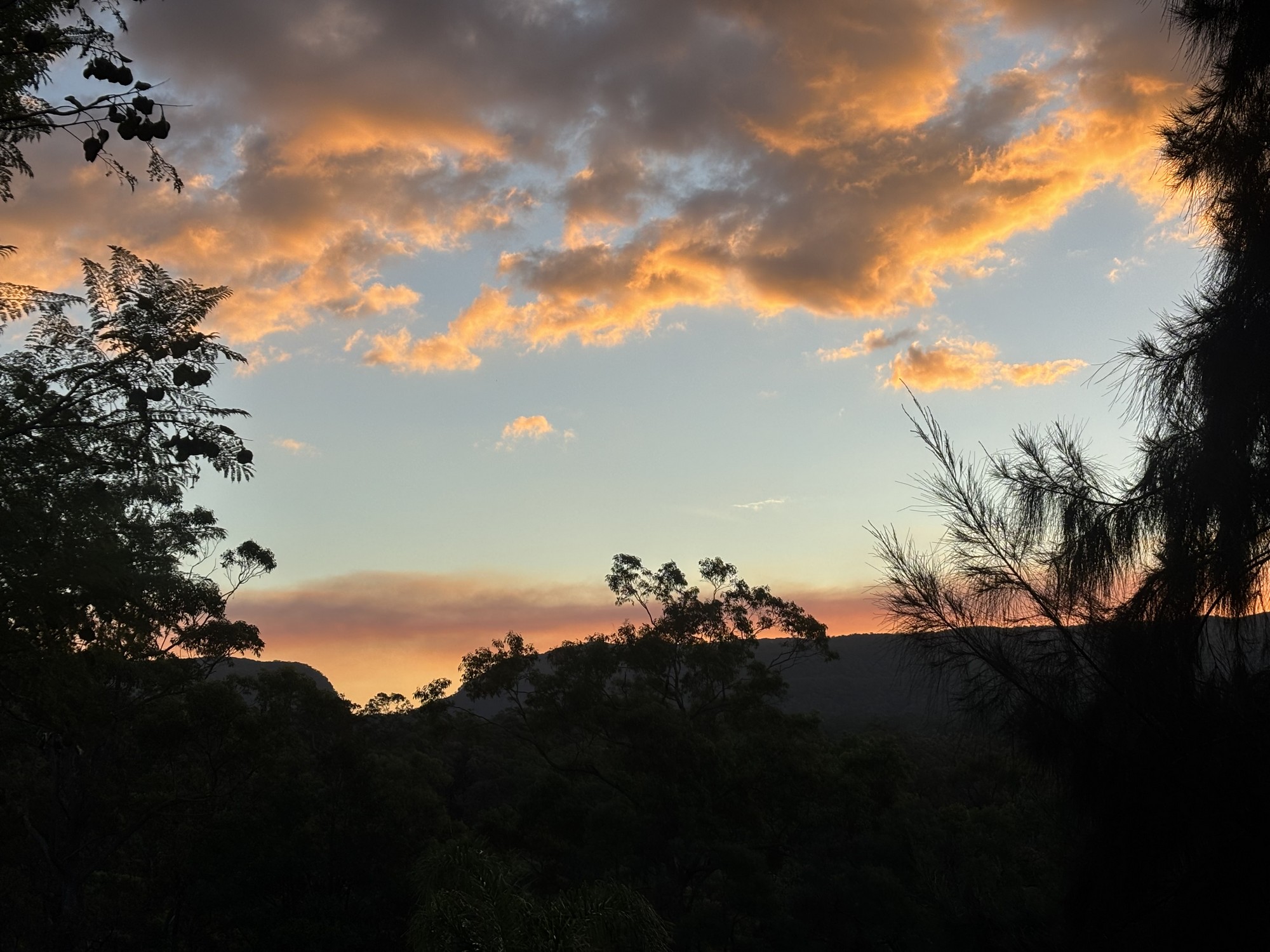 Sunset overlooking Wheeny Gap